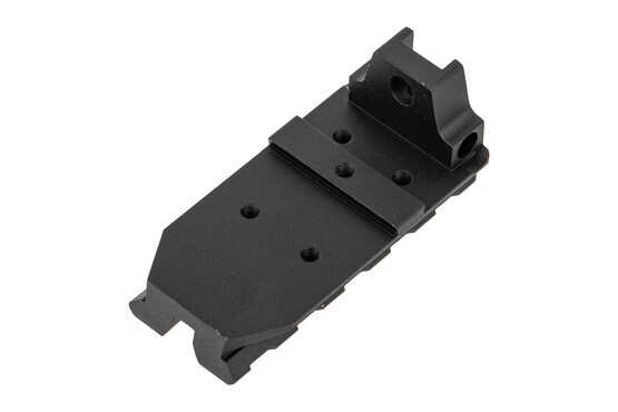 Strike Industries Rear Sight Rail Fits GLOCK is made of aluminum alloy